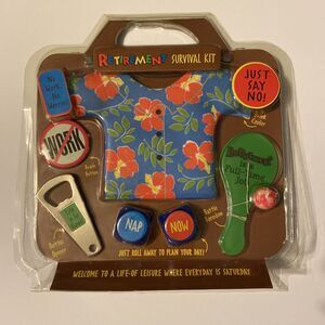 Retirement Survival Kit Novelty Gag Joke Gift by Amscan Retirement Gift